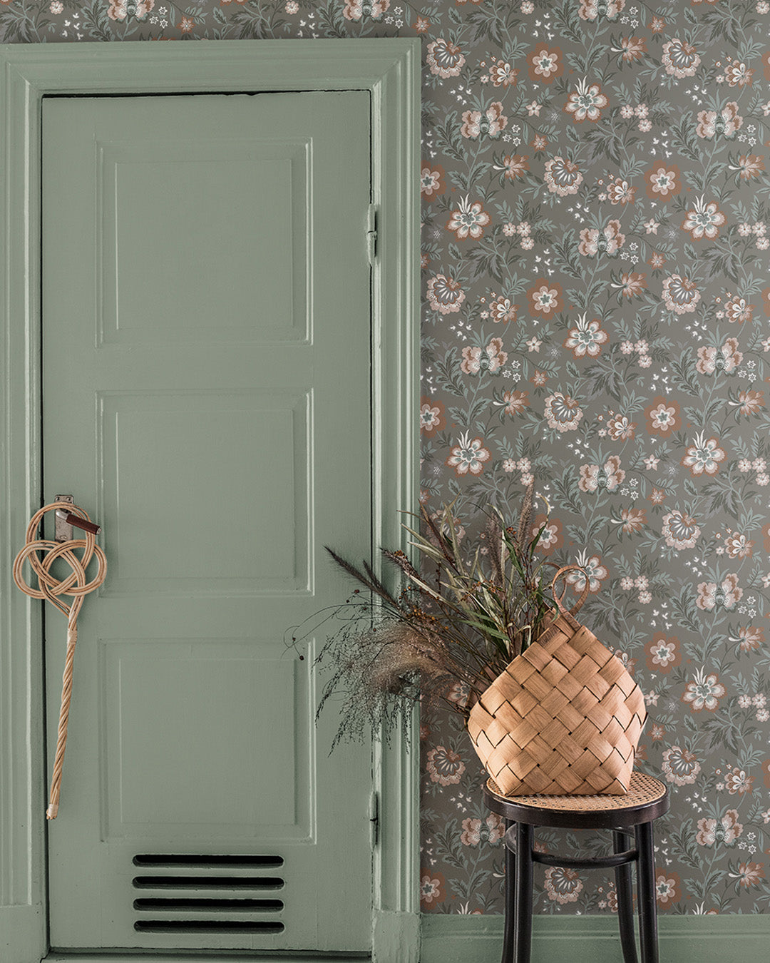 28002 - Mirabelle Wallpaper - Gray - Midbec