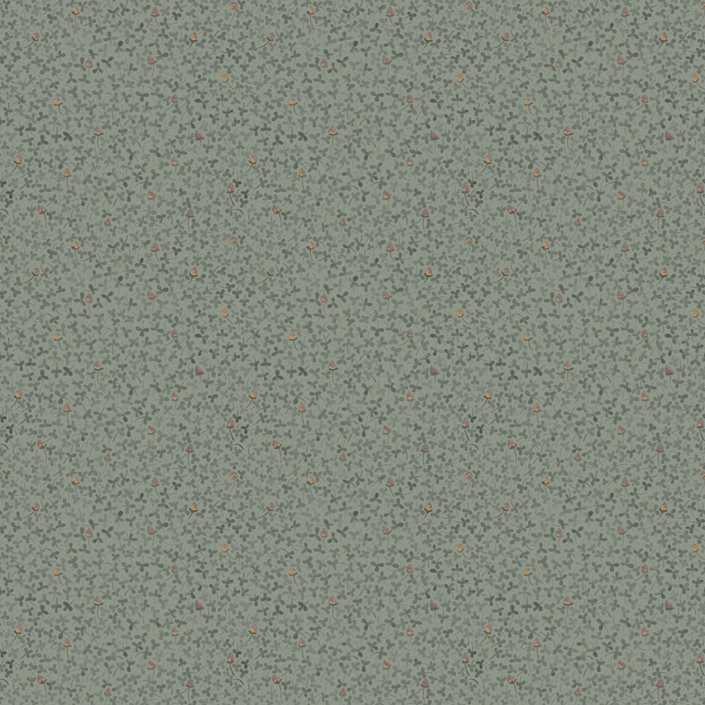 28013 - Clover Wallpaper - Green - Midbec