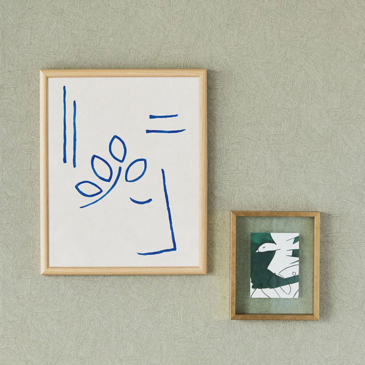 318007 - Direction Twist Wallpaper - Sage - Eijffinger