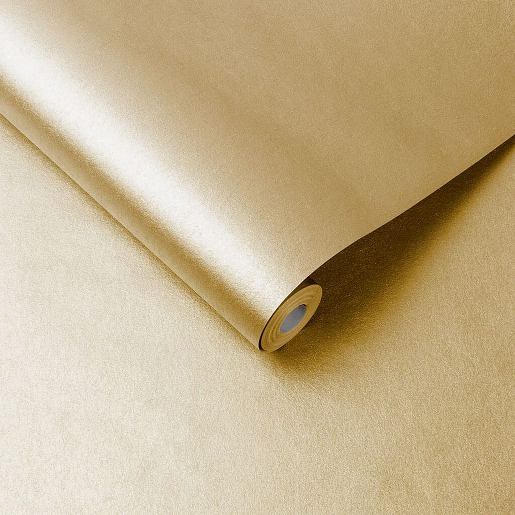 33-343 - Tranquil Wallpaper - Gold - Graham & Brown