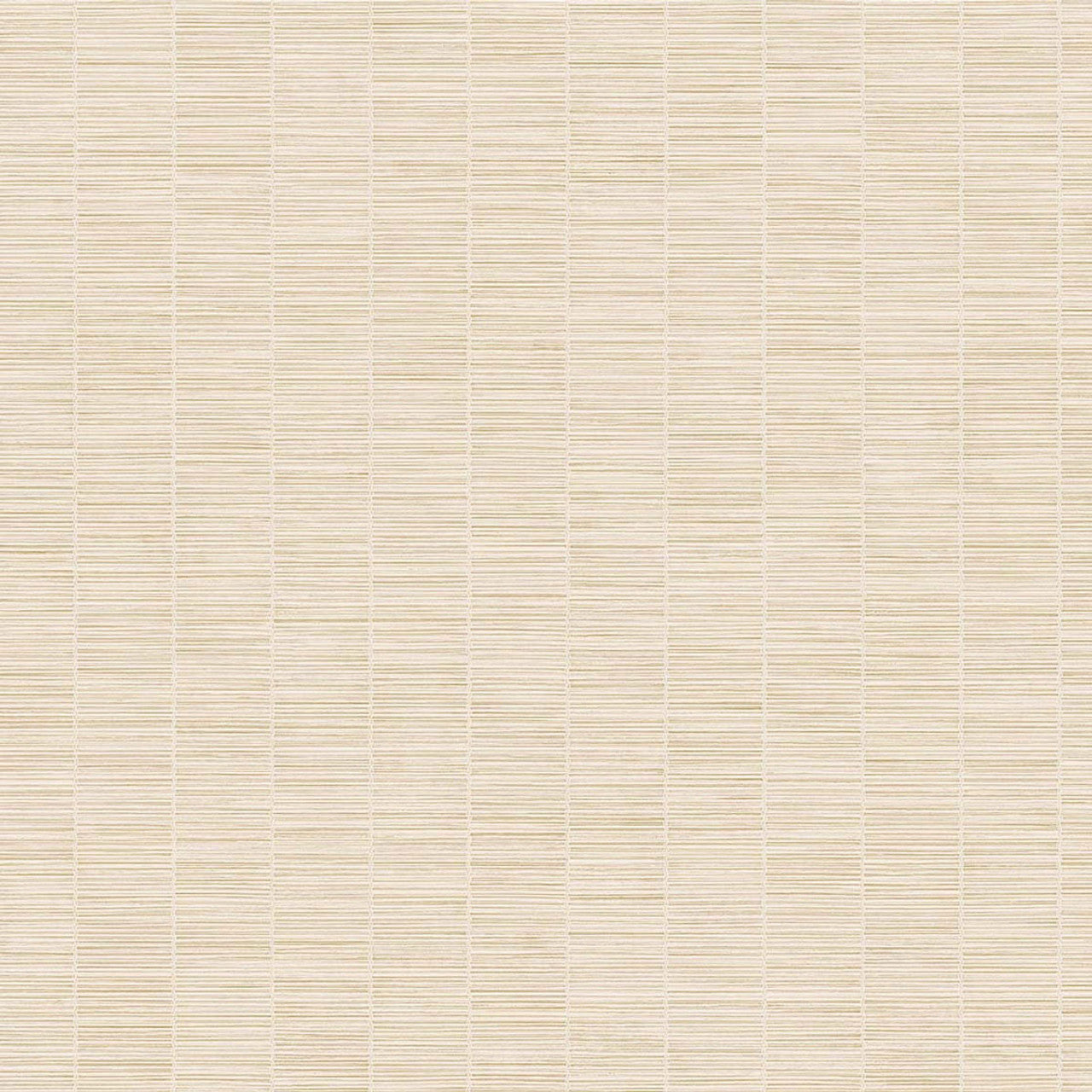 333430 - Rustic Stripe Emerald Wallpaper - White / Cream - Eijffinger