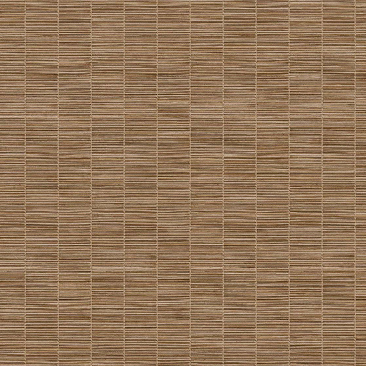 333433 - Rustic Stripe Emerald Wallpaper - Brown - Eijffinger