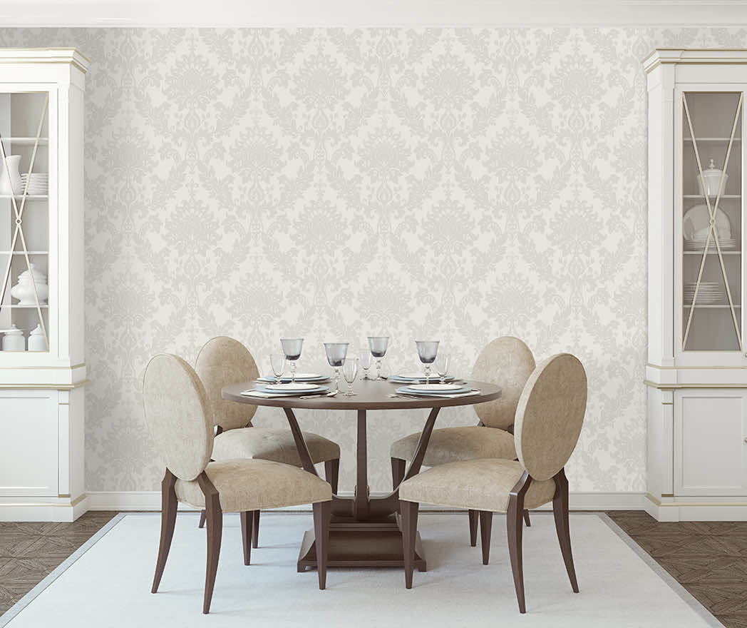36440 - Clara Wallpaper - Dove - Holden Decor