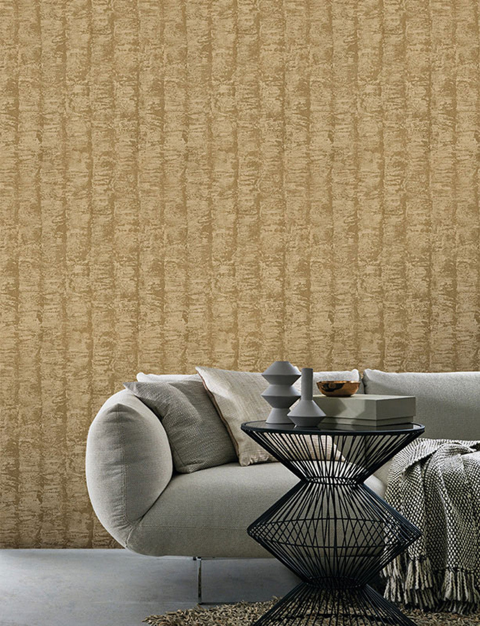 41001-60 - Deluxe Guido Maria Kretschmer Wallpaper - Gold - P+S International