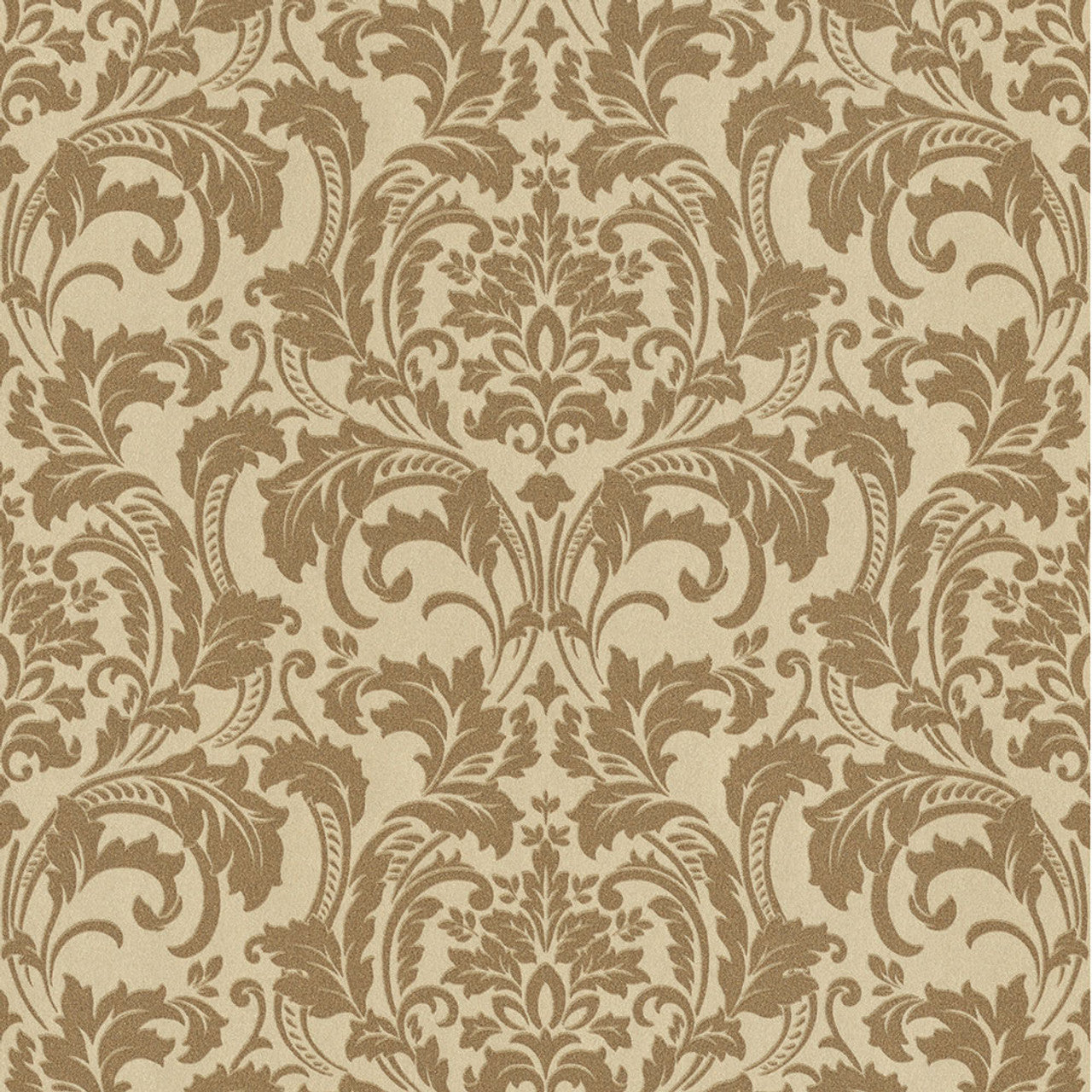 41005-40 - Deluxe Guido Damask Maria Kretschmer Wallpaper - Gold - P+S International