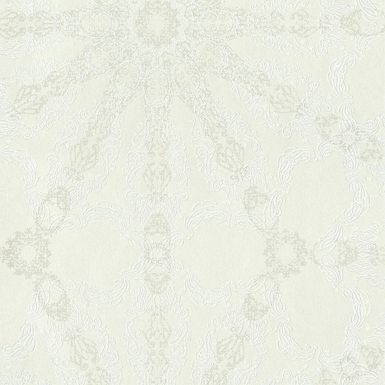 41007-10 - Deluxe Guido Maria Kretschmer Wallpaper - Ivory - P+S International