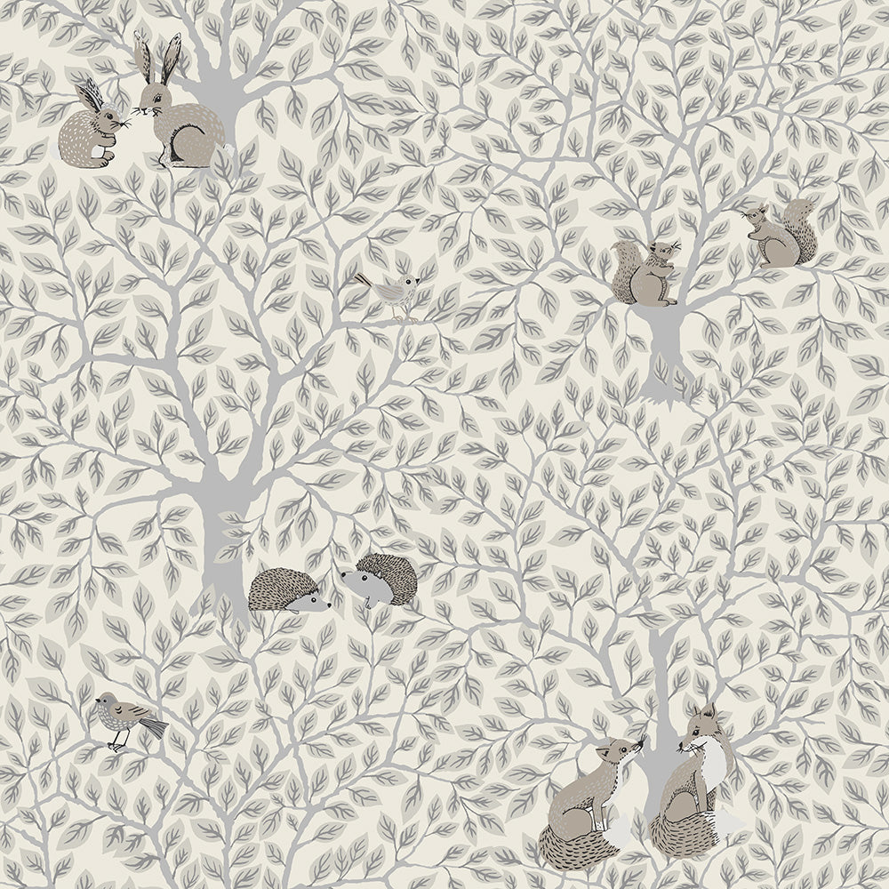 44112 - Per Wallpaper - White - Midbec