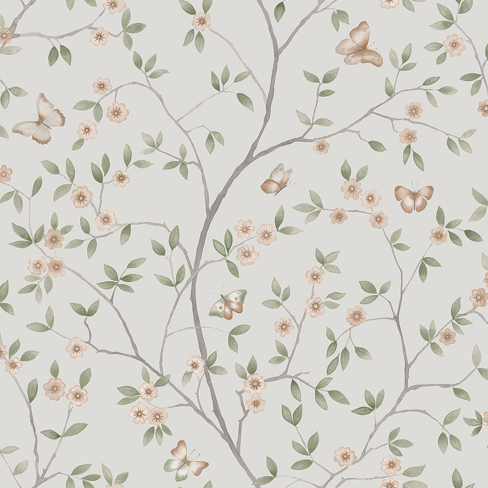 51025 - Hilma Wallpaper - Gray - Midbec