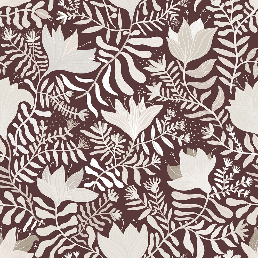 55007 - Brita Wallpaper - Red - Midbec