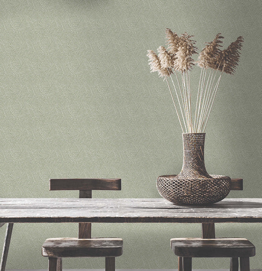 65893 - Atakora Wallpaper - Green - Holden Decor