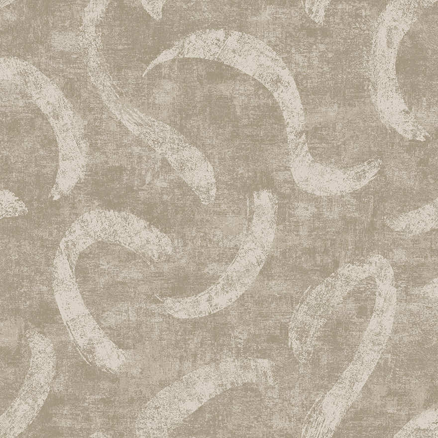 66031 - Sirocco Wallpaper - Taupe - Holden Decor