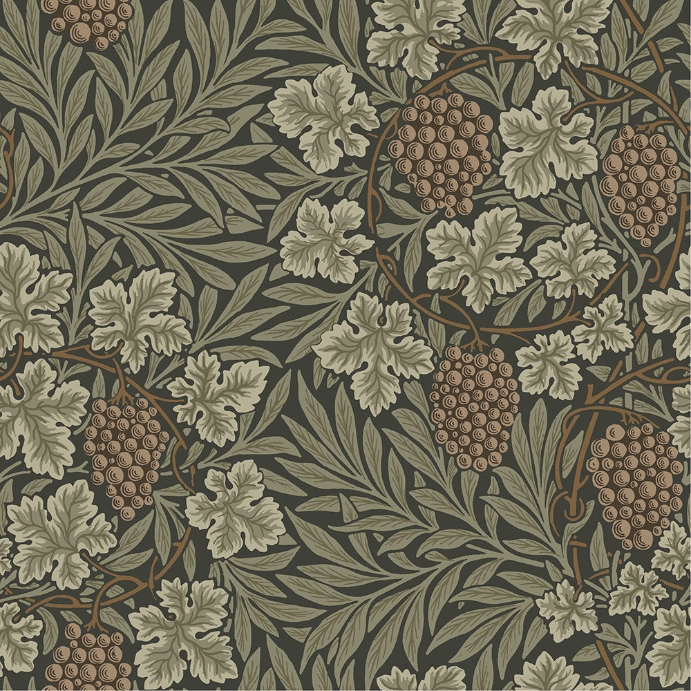 82020 - Vine Wallpaper - Green - Midbec