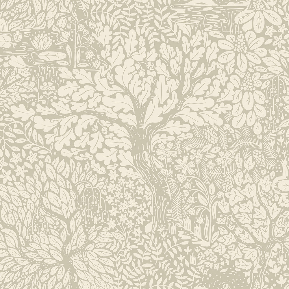 83110 - Olle Wallpaper - Natural - Midbec