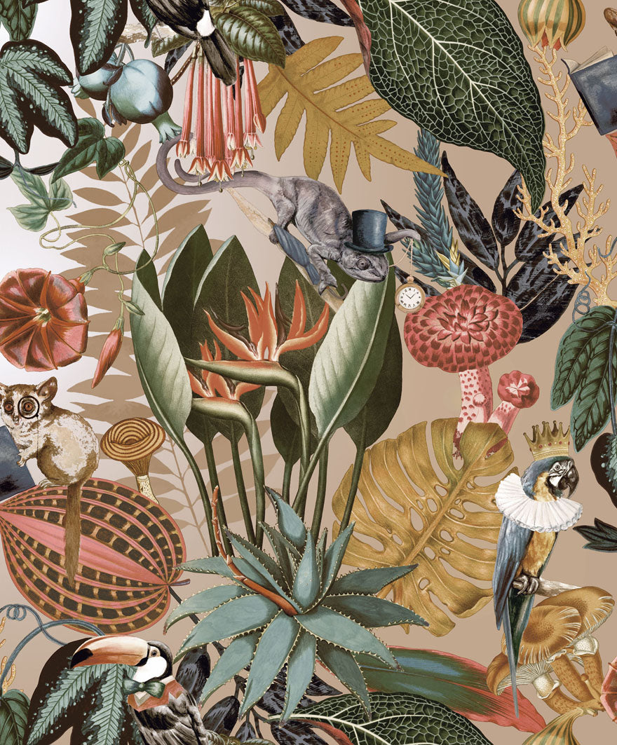 91171 - Reverie Wallpaper - Gold - Holden Decor