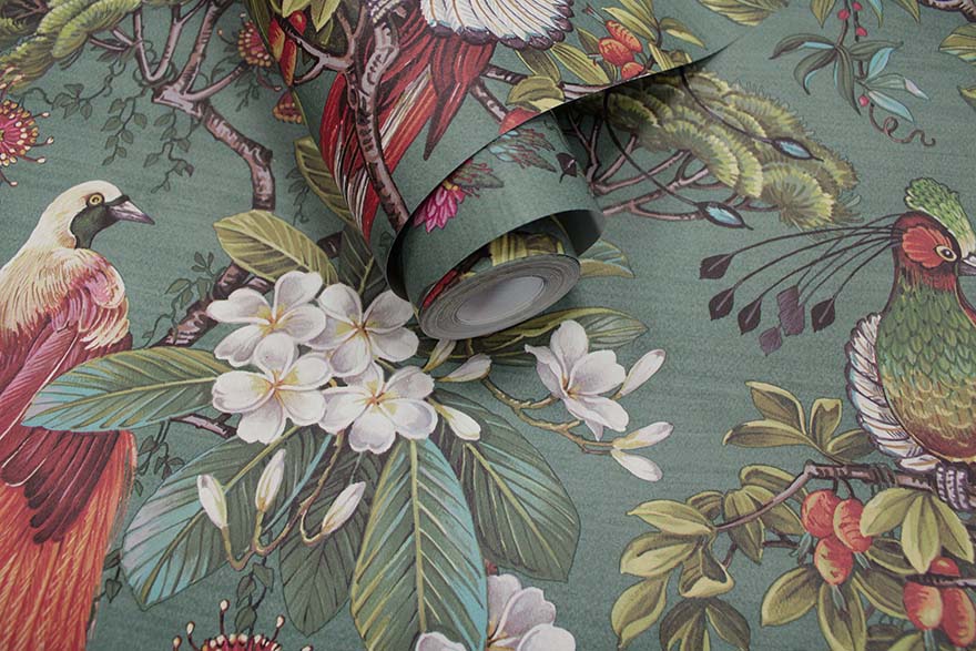 91401 - Yasuni Wallpaper - Green - Holden Decor