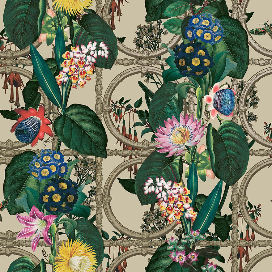 91431 - Alata Wallpaper - Beige - Holden Decor