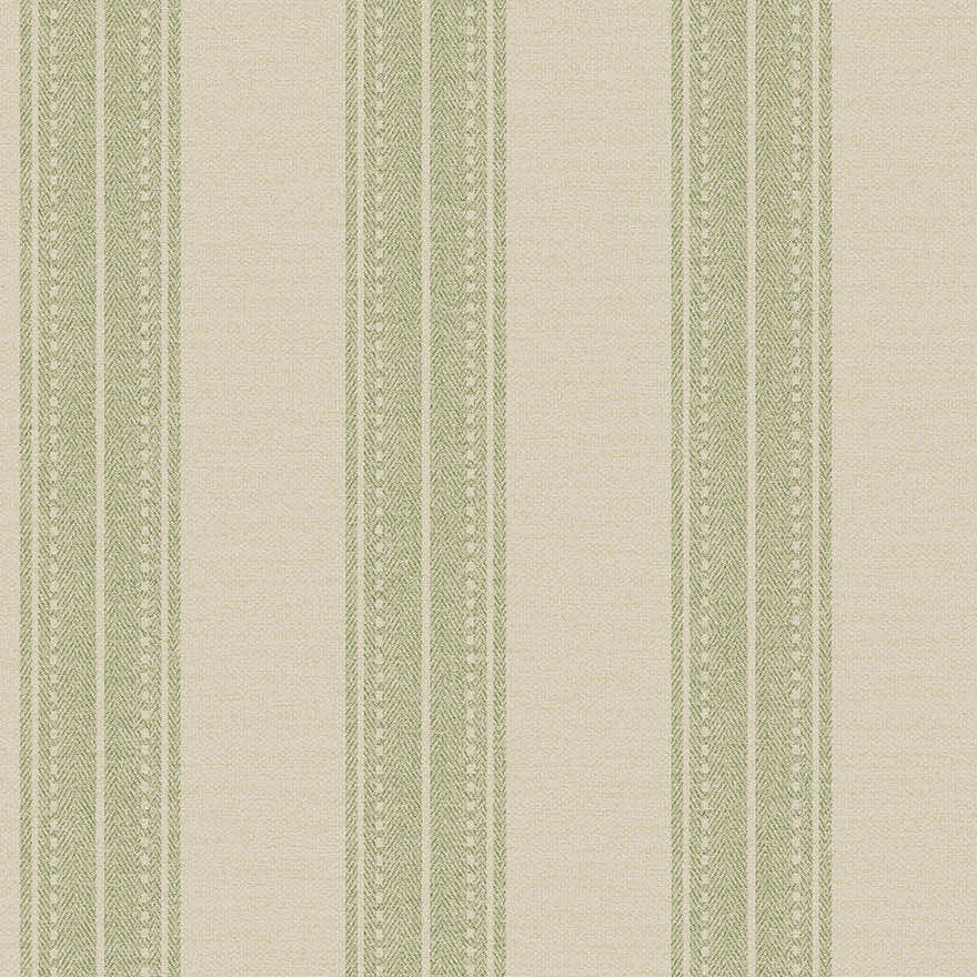 91671 - Yuste Stripe Wallpaper - Sage - Holden Decor