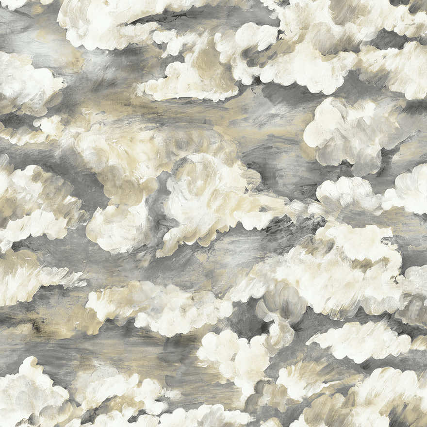 91773 - Sora Wallpaper - Charcoal - Holden Decor