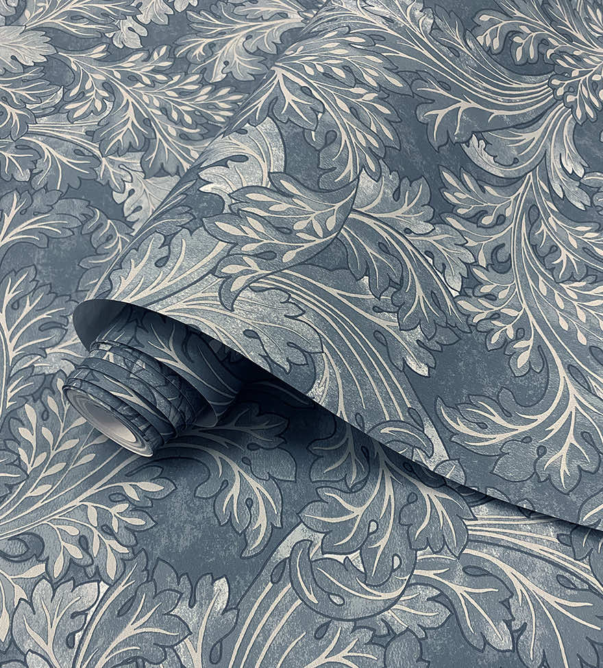 91781 - Forenza Wallpaper - Navy - Holden Decor