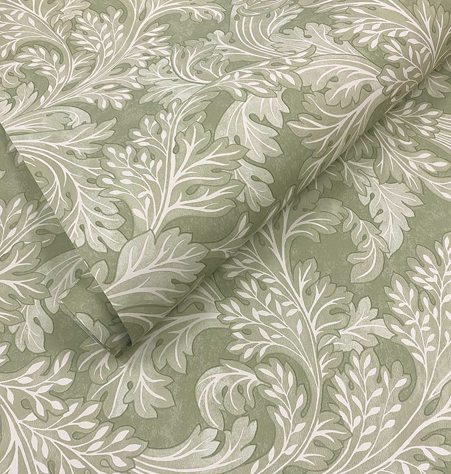 91783 - Forenza Wallpaper - Sage - Holden Decor
