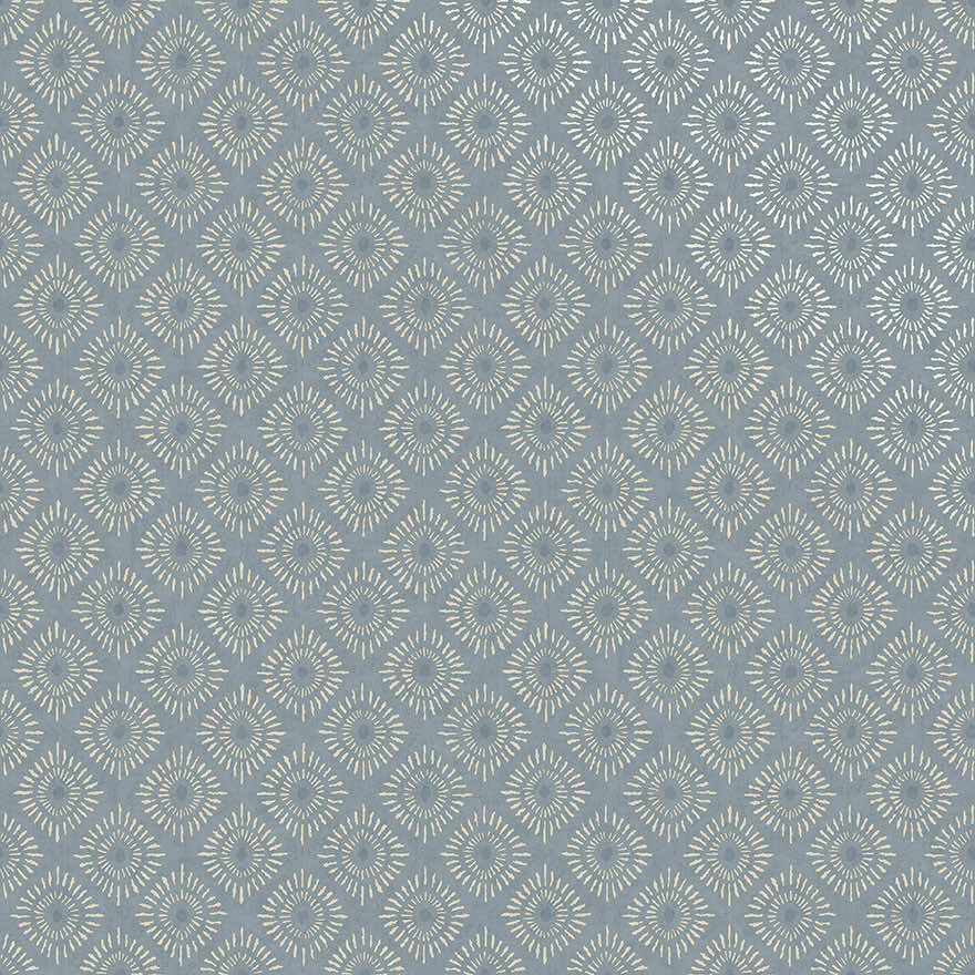 91871 - Sunstone Wallpaper - Blue - Holden Decor