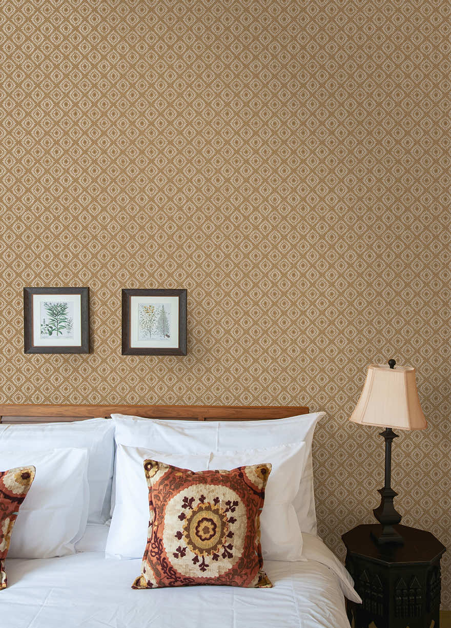 91873 - Sunstone Wallpaper - Orange - Holden Decor