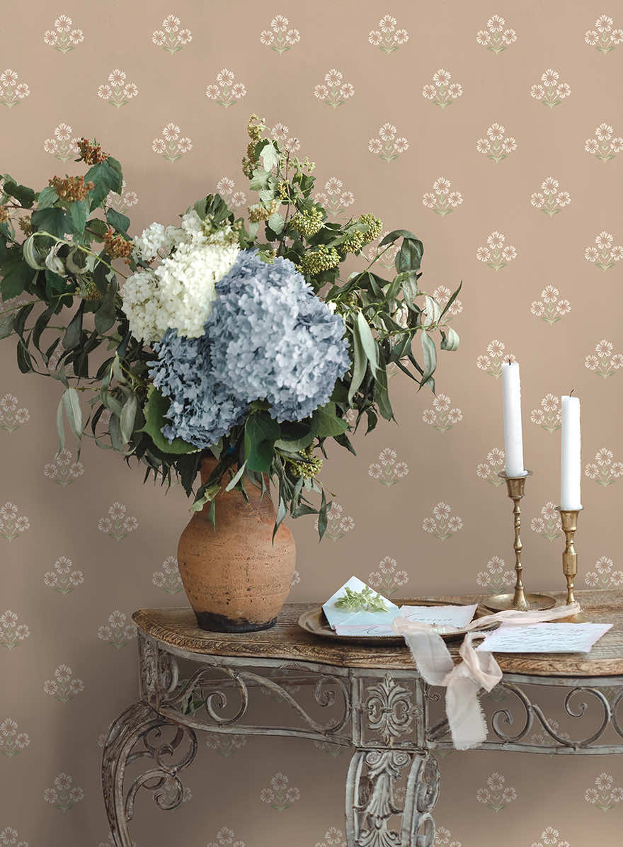 91990 - Isadora Wallpaper - Plaster - Holden Decor