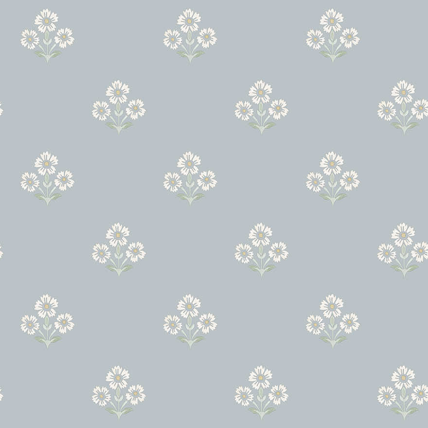 91992 - Isadora Wallpaper - Blue - Holden Decor