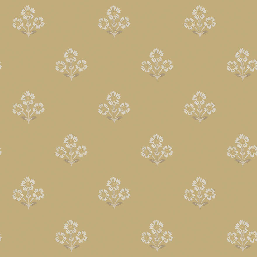 91993 - Isadora Wallpaper - Ochre - Holden Decor