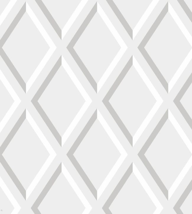 95/11061 - Pompeian Wallpaper - Silver & White on Lilac Grey - Cole & Son