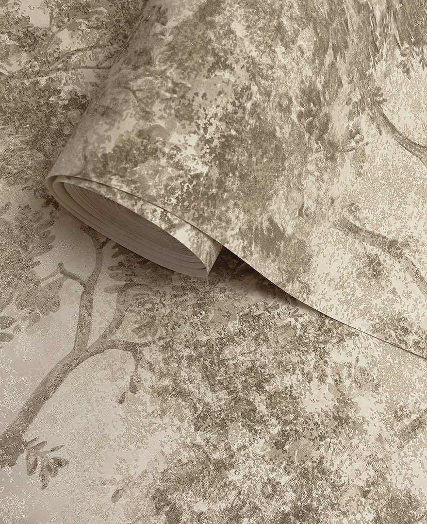 99500 - Tipu Bead Wallpaper - Taupe - Holden Decor