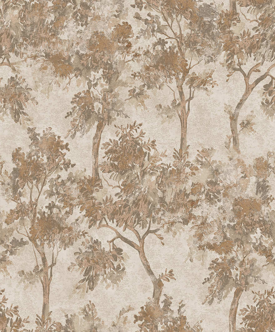 99502 - Tipu Bead Wallpaper - Terracotta - Holden Decor
