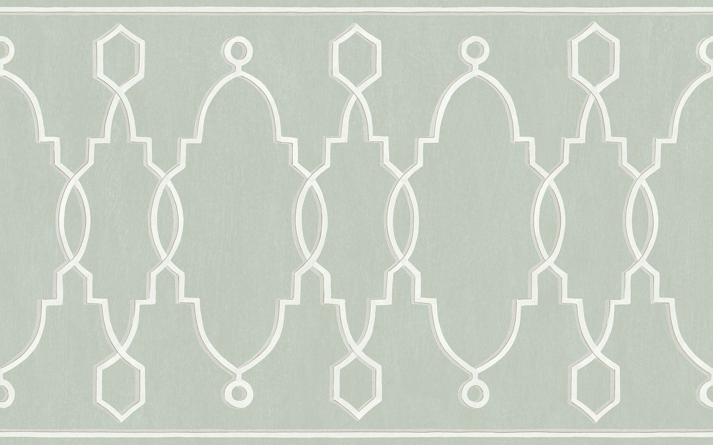 99/3013 - Parterre Border Wallpaper - Print Room Blue - Cole & Son
