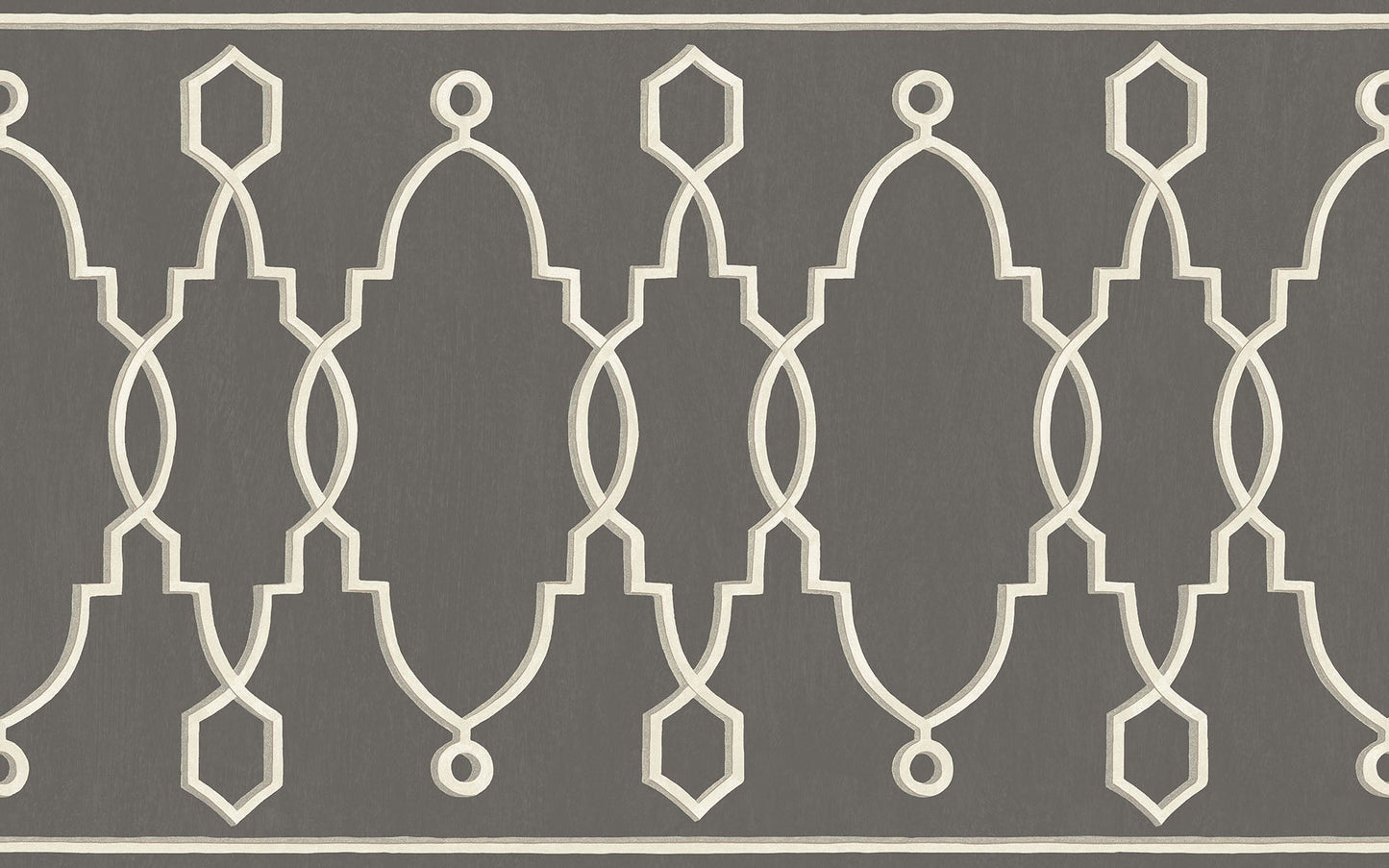 99/3015 - Parterre Border Wallpaper - Soot - Cole & Son