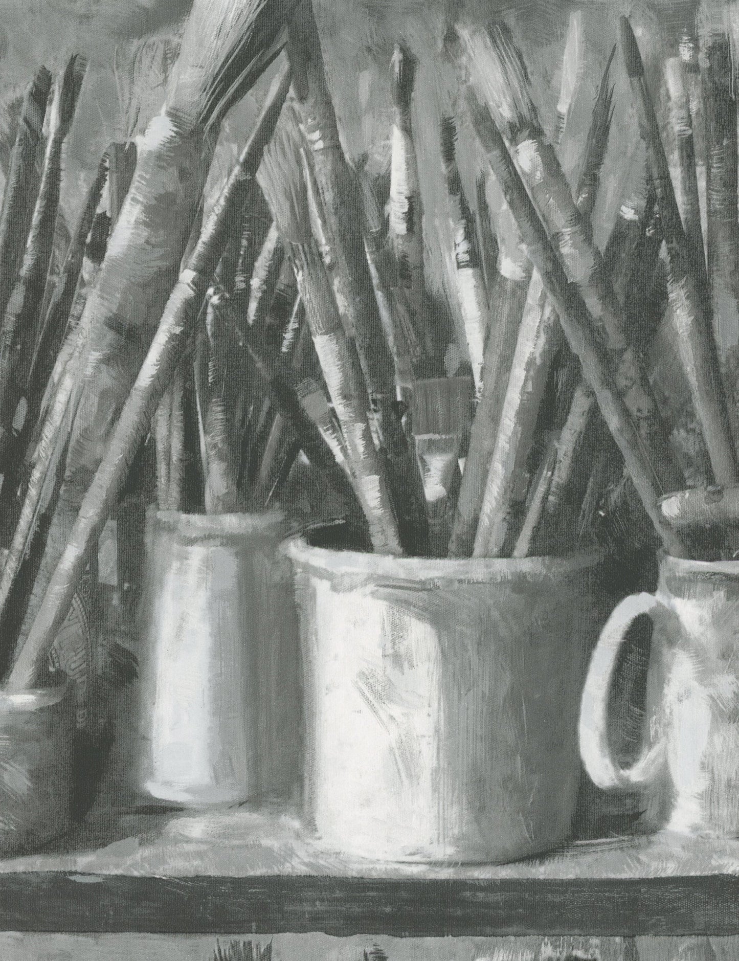 ATTPABXCHA - Paintbox Wallpaper - Charcoal - Andrew Martin