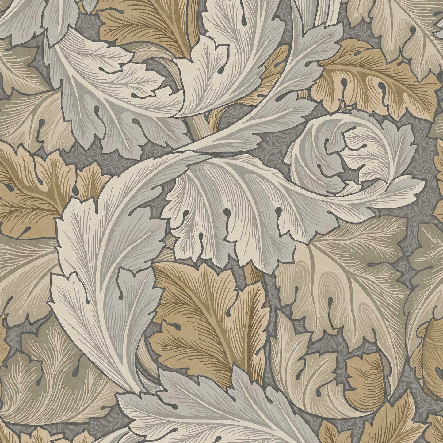 Acanthus Wallpaper - Neutral - 124226 - William Morris AH