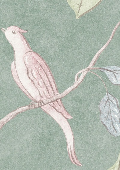 Adam's Eden Wallpaper - Ceramic - Lewis & Wood