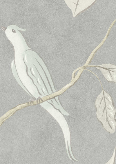 Adam's Eden Wallpaper - Honey Dove - Lewis & Wood
