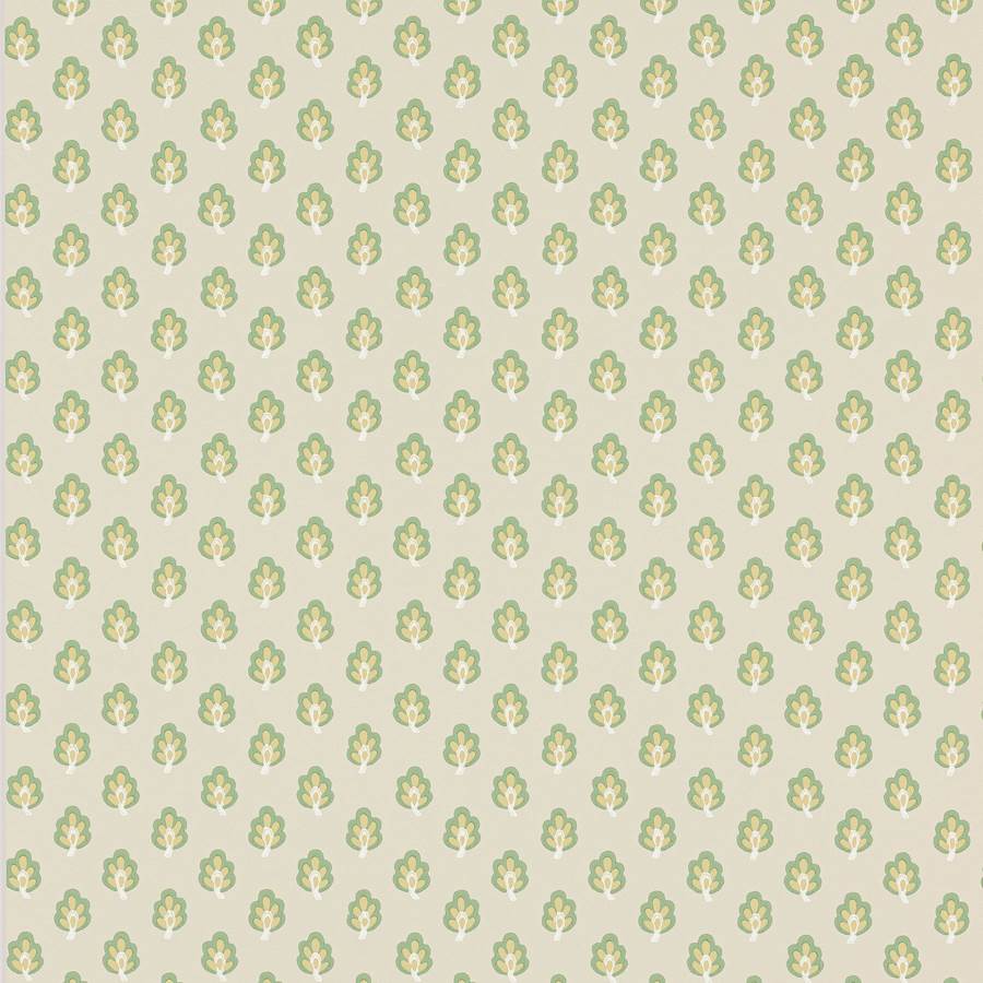Albie Wallpaper - Green - J187W-05 - Jane Churchill