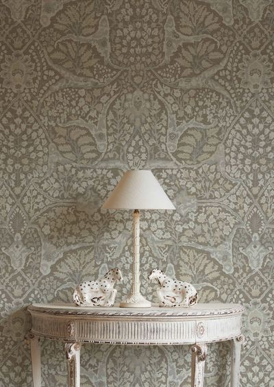 Alhambra 100 Wallpaper - Buff - Lewis & Wood