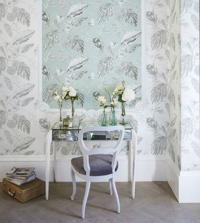 Amborella Wallpaper - Seaglass - HGAT111224 - Harlequin