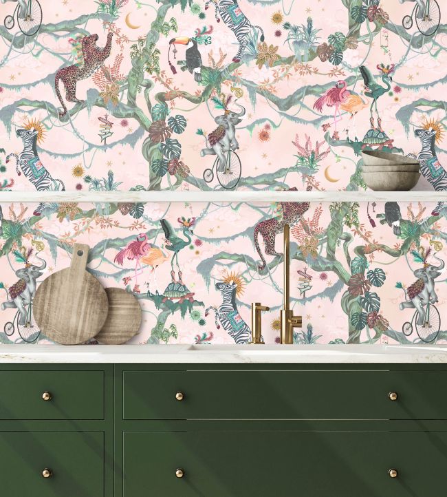 BMCF003-01D - Balancing Act Wallpaper - Sunset - Brand McKenzie