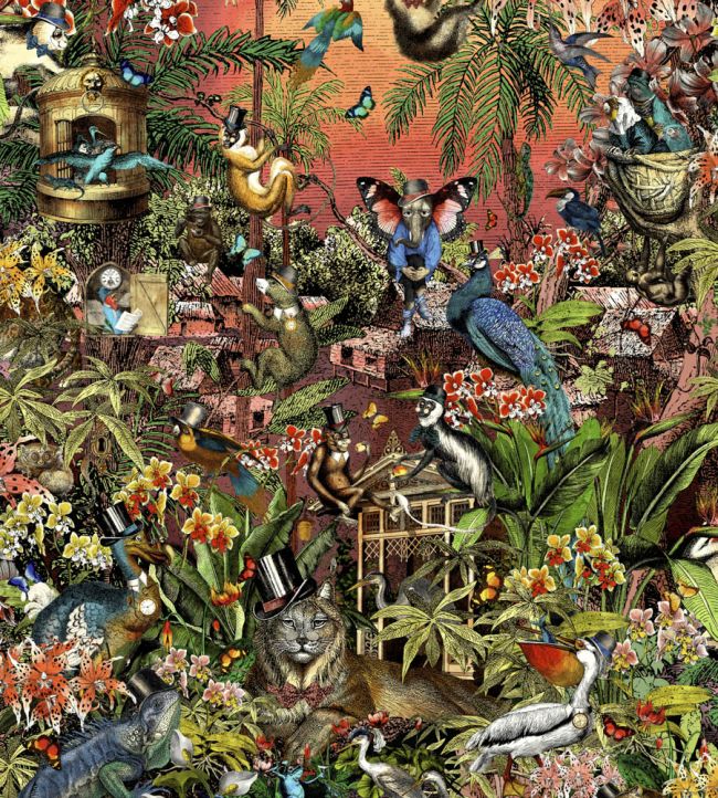 BMPP004-05E - Jungle Life Wallpaper - Sunset - Brand McKenzie