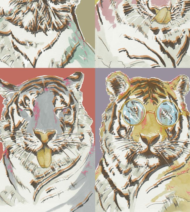 BMWL005-09B - Roar Emotions Wallpaper - Multi - Brand McKenzie