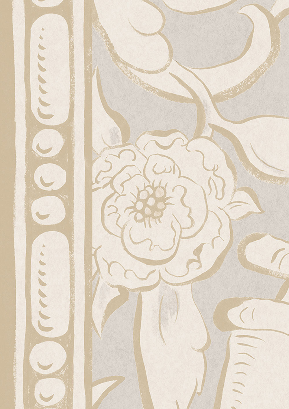 Bacchus Wallpaper - Elixir - Lewis & Wood