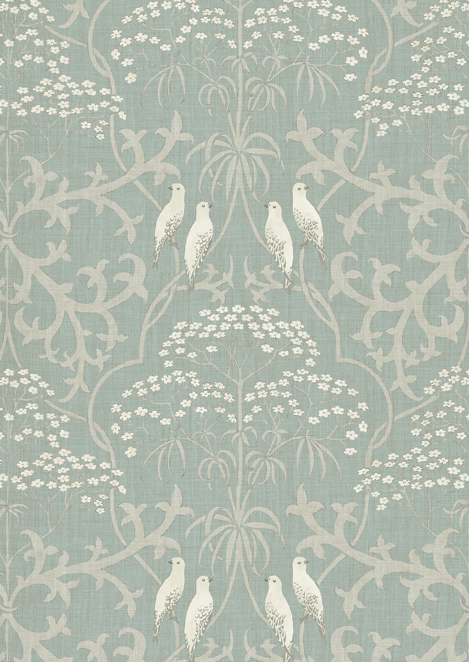 Bella Wallpaper - Eucalyptus - Lewis & Wood