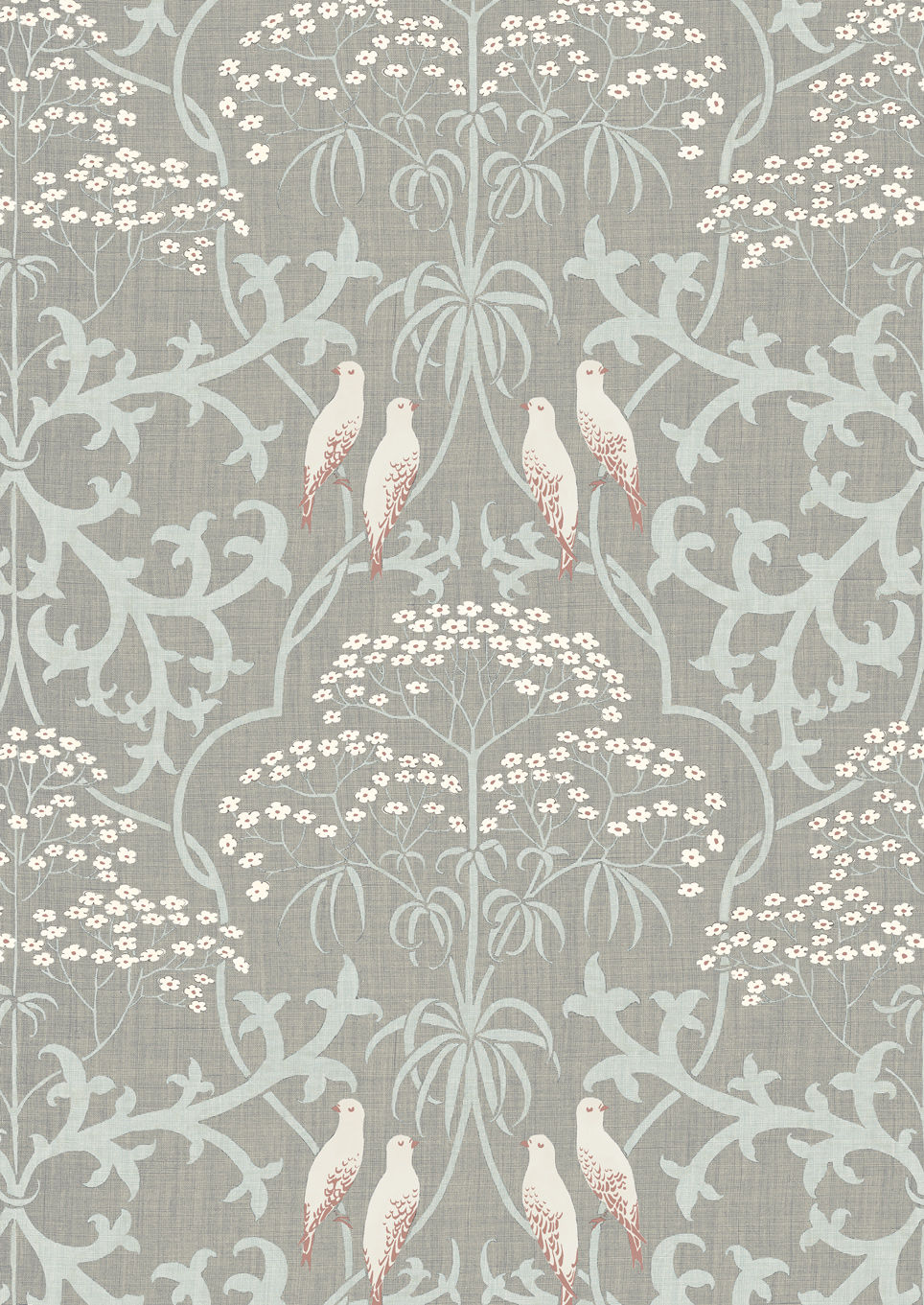 Bella Wallpaper - Sugar Almond - Lewis & Wood