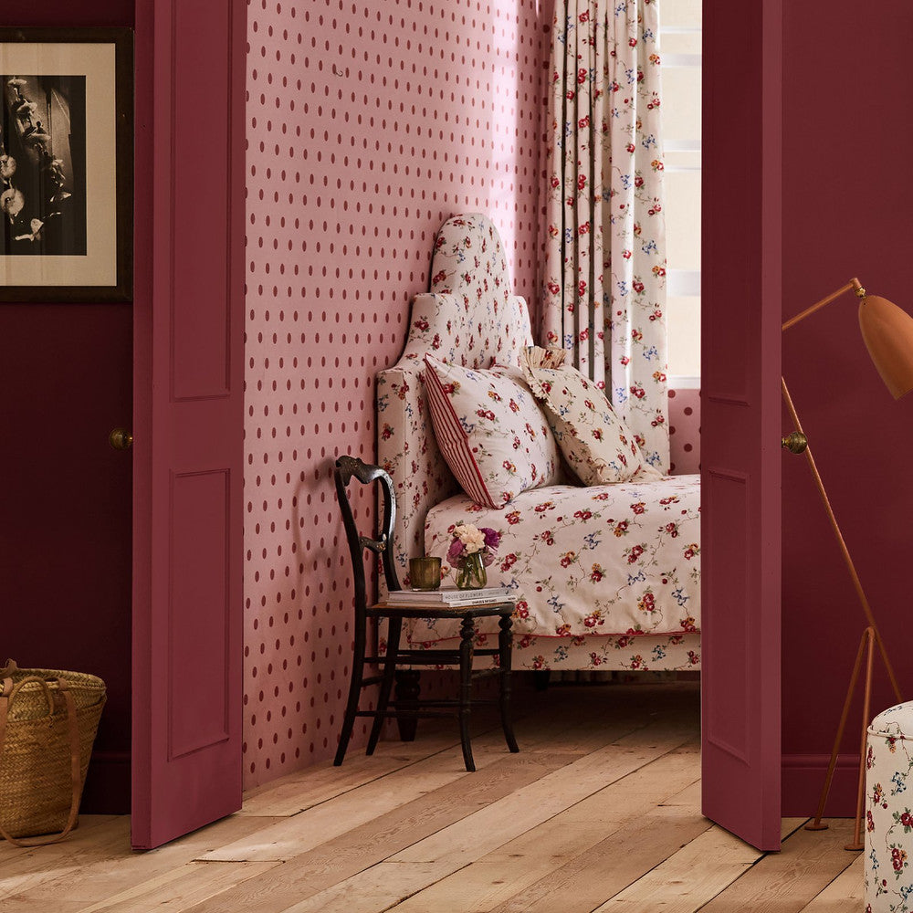 Button Spot Wallpaper - Pink & Red
- 125521 - Cath Kidston