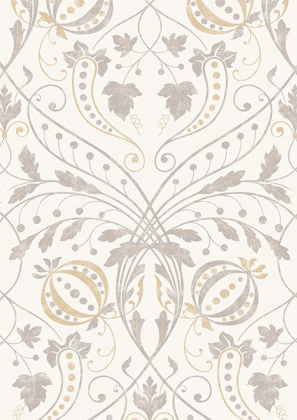 Chateau Wallpaper - Gesso - Lewis & Wood