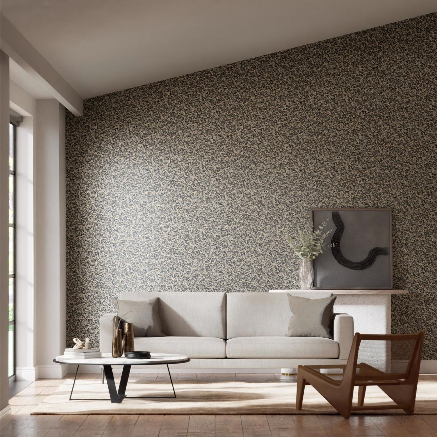 Coral Wallpaper - Midnight - EREE110762 - Harlequin